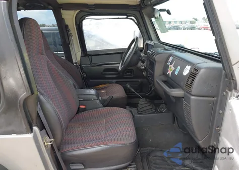 2000 Jeep Wrangler Sport из США, поврежденный, VIN 1J4FA49S3YP797554